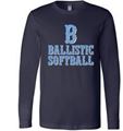 Picture of Ballistic Softball Long Sleeve "B" T-Shirt