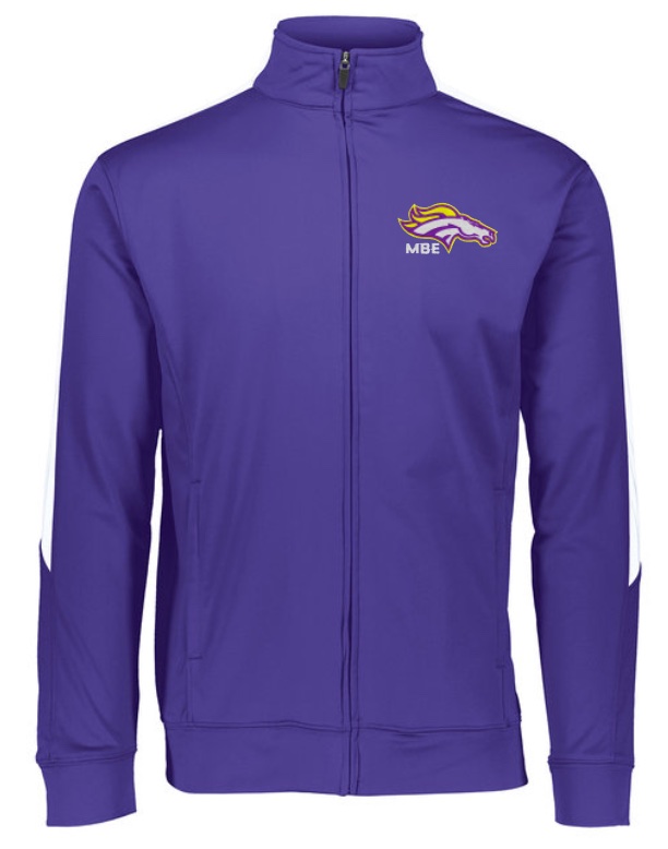 Southern Custom Prints. Moss Bluff Elementary Purple POLYESTER Jacket