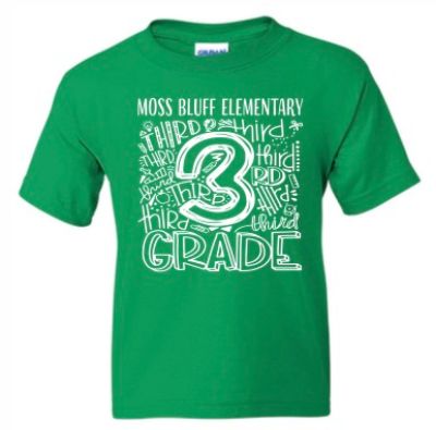 Picture of Moss Bluff Elementary 3rd GRADE T-Shirt