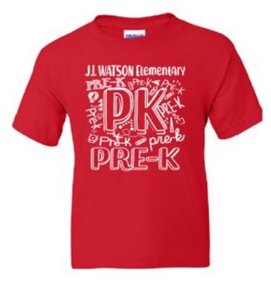 Picture of J.I. Watson Elementary Pre-K Shirt