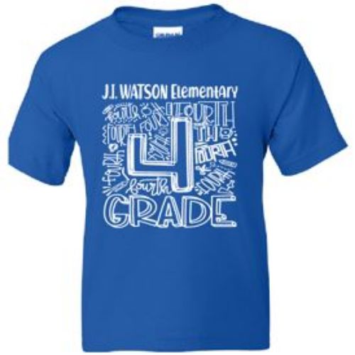 Picture of J.I. Watson Elementary FOURTH GRADE Shirt