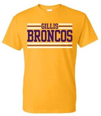 Picture of Gillis Elementary GOLD SHORT Sleeve T-Shirts