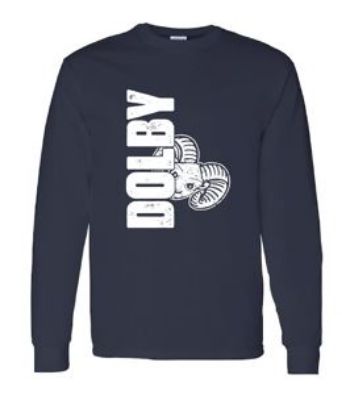 Picture of Dolby Elementary NAVY LONG Sleeve T-Shirt