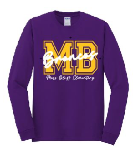 Picture of Moss Bluff ELEMENTARY LONG SLEEVE T-Shirt
