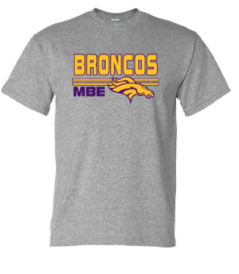 Picture of Moss Bluff ELEMENTARY BRONCO SHORT SLEEVE T-Shirt