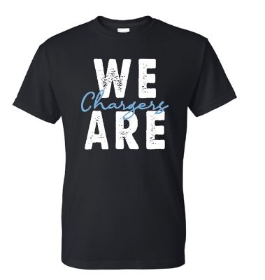 Picture of Lake Charles Charter Academy BLACK SHORT sleeve 50/50 T-Shirts