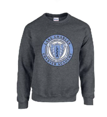 Picture of Lake Charles Charter Academy GREY SWEATSHIRT