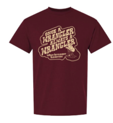 Picture of LeBleu Settlement Elementary ONCE A WRANGLER SHORT SLEEVE T-Shirt