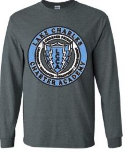 Picture of Lake Charles Charter Academy GREY LONG Sleeve
