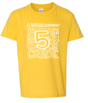 Picture of J.I. Watson Elementary FIFTH GRADE Shirt