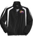 Picture of Moss Bluff MIDDLE School Full Zip BLACK Wind Jacket