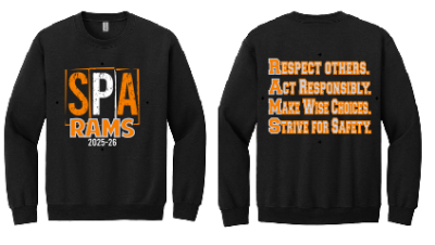 Picture of S.P. Arnett Middle School BLACK SWEATSHIRT