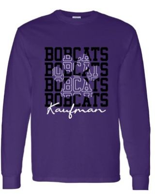 Picture of KAUFMAN ELEMENTARY SCHOOL LONG SLEEVE SHIRT