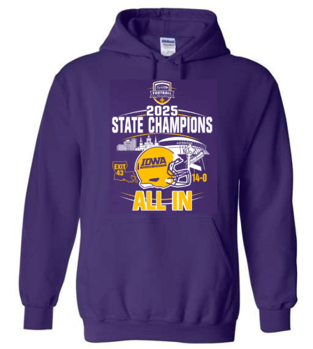 Picture of Iowa High School Football STATE CHAMPIONS - HOODIE