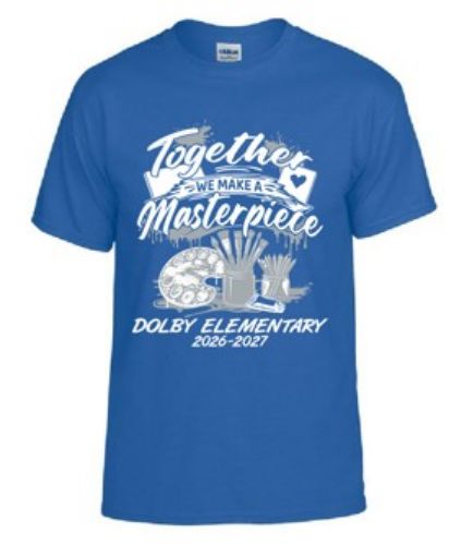 Picture of Dolby Elementary THIRD GRADE ROYAL T-Shirt