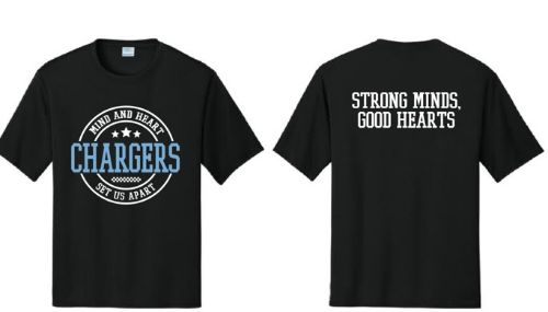 Picture of Lake Charles Charter Academy BLACK DRI FIT Short Sleeve T-Shirt