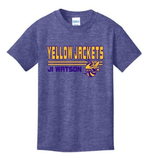 Picture of J.I. Watson Elementary HEATHER PURPLE JACKETS T-SHIRT